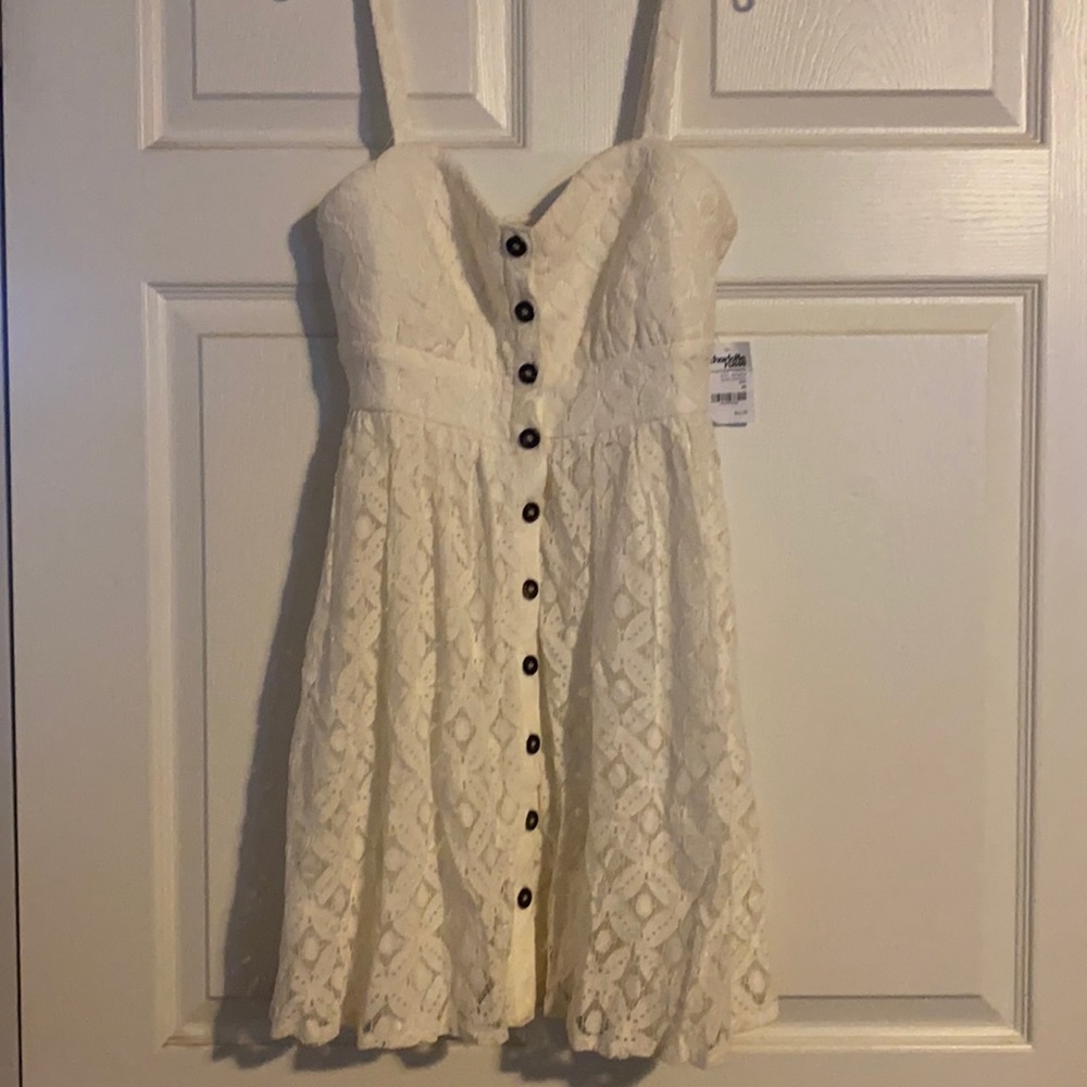 Off white dress